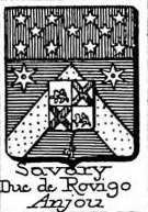 Savary Coat of Arms / Family Crest 12