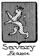 Savary Coat of Arms / Family Crest 4