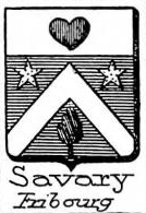 Savary Coat of Arms / Family Crest 5