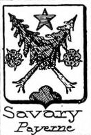 Savary Coat of Arms / Family Crest 6