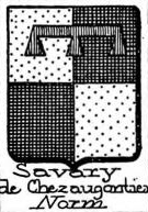 Savary Coat of Arms / Family Crest 9