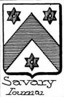 Savary Coat of Arms / Family Crest 1