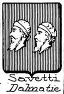 Savetti Coat of Arms / Family Crest 0