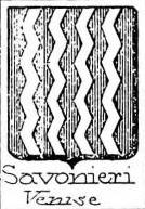 Savonieri Coat of Arms / Family Crest 0