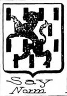 Say Coat of Arms / Family Crest 13