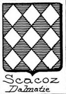Scacoz Coat of Arms / Family Crest 0