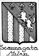 Scannagata Coat of Arms / Family Crest 0