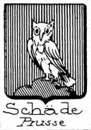 Schade Coat of Arms / Family Crest 8