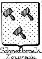 Schaetbroek Coat of Arms / Family Crest 0