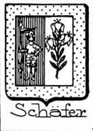 Schafer Coat of Arms / Family Crest 1