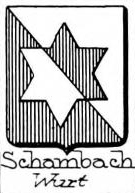 Schambach Coat of Arms / Family Crest 2