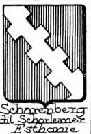 Scharenberg Coat of Arms / Family Crest 1