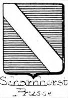 Scharnhorst Coat of Arms / Family Crest 1
