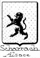 Scharrach Coat of Arms / Family Crest 0
