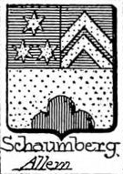 Schaumberg Coat of Arms / Family Crest 5