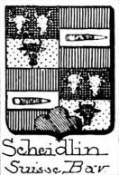 scheidlin Coat of Arms / Family Crest 0