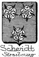 Scheidt Coat of Arms / Family Crest 1