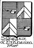 Scheler Coat of Arms / Family Crest 2