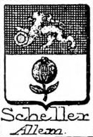 Scheller Coat of Arms / Family Crest 1
