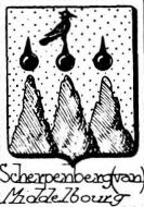 Scherpenberg Coat of Arms / Family Crest 1