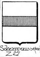 Scherpenisse Coat of Arms / Family Crest 0