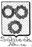 Schieck Coat of Arms / Family Crest 7