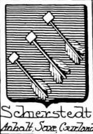 Schierstedt Coat of Arms / Family Crest 1