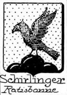 Schirlinger Coat of Arms / Family Crest 1