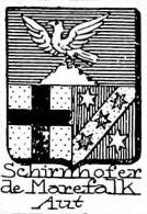 Schirnhofer Coat of Arms / Family Crest 1