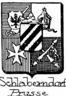 Schlaberndorf Coat of Arms / Family Crest 2