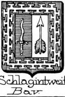 Schlagintweit Coat of Arms / Family Crest 1