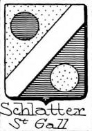 Schlatter Coat of Arms / Family Crest 0