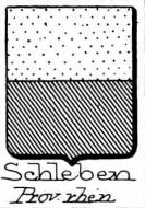 Schleben Coat of Arms / Family Crest 0