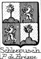 Schleepusch Coat of Arms / Family Crest 0
