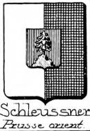 Schleussner Coat of Arms / Family Crest 0