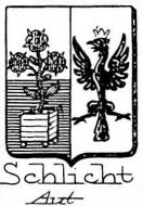 Schlicht Coat of Arms / Family Crest 2