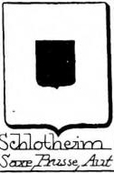 Schlotheim Coat of Arms / Family Crest 7