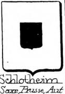 Schlotheim Coat of Arms / Family Crest 6