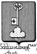 SCHLUSSELBERG Coat of Arms / Family Crest 3