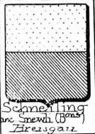 Schneiling Coat of Arms / Family Crest 1