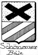 Schonauer Coat of Arms / Family Crest 1