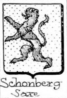 Schonberg Coat of Arms / Family Crest 11