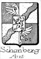 Schonberg Coat of Arms / Family Crest 12