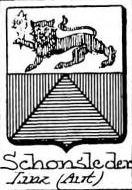 Schonsleder Coat of Arms / Family Crest 0