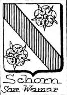 Schorn Coat of Arms / Family Crest 1