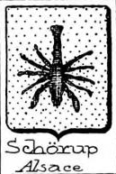 Schorup Coat of Arms / Family Crest 0