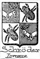 Schroder Coat of Arms / Family Crest 2