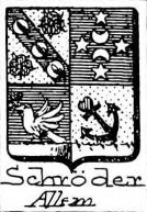 Schroder Coat of Arms / Family Crest 15
