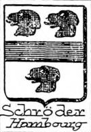 Schroder Coat of Arms / Family Crest 9
