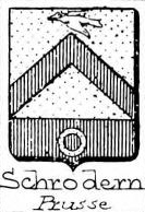 Schrodern Coat of Arms / Family Crest 1